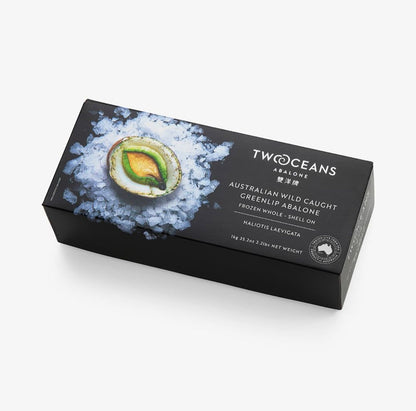 Two Ocean Australian whole in shell  green lip Abalone 1 kg gift box